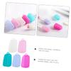 Alipis 15pcs Toothbrush Head Covers Silicone Travel Toothbrush Caps Coverings Portable Protector for Travel view 4