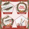 Zhanmai 150 Christmas Cocktail Napkins with Cutlery Holders Set Christmas Paper Napkins with Pocket Napkins Disposable Dinner Napkins for Xmas Party Silverware Supplies (WOO-Zhanmai-513) view 4