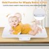 GYMAX Baby and Pet Scale, Newborn Toddler Weighing Scale with LED Display, 4 Units, Tare and Hold Functions, Electronic Digital Scales for Pets and Infants view 2