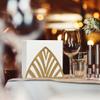 FEHHTO White Disposable Napkins - 50 Count Compostable Bamboo Eco-Friendly Paper Napkins - 13"x13", 2-Ply Unbleached Recycled Dinner Napkins - Soft, Absorbent, Biodegradable for Kitchen, Party view 4