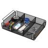 NLDGR Under Desk Drawer, Desk Drawer Storage Organizer, Hidden Desktop Organizer, Black Metal Hanging Drawers for Office and Home Desks Tables(#1) view 4