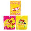 Assorted Fruit Chews Minis, Original & Strawberry  Soft Chewy Candy Variety Pack, Pouch Pack of 3 (137g Each) view 1