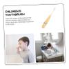 Anneome Children's Manual Toothbrush with Cartoon Panda Design Ultra Fine Soft Bristle and Storage Bucket for Baby Oral Care view 4