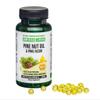 Siberian Green Pine Nut Oil w/Pine Resin Capsules 200 Softgels Wild Harvested Siberia Altai Cold Pressed Unrefined view 2