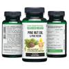 Siberian Green Pine Nut Oil w/Pine Resin Capsules 200 Softgels Wild Harvested Siberia Altai Cold Pressed Unrefined view 4