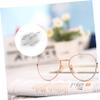 Anneome 200pcs Slip Stickers for Glasses Lenses Resistance Protective Stickers Skid Prevention Pads Nose Grip for Eye Glasses view 2
