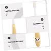 ORFOFE Panda Toothbrush for Kids Soft Bristles Baby Toothbrush with Non-Slip Handle Comfortable Oral Care Tool Suitable for Toddler Dental Cleaning view 2