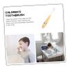 ORFOFE Panda Toothbrush for Kids Soft Bristles Baby Toothbrush with Non-Slip Handle Comfortable Oral Care Tool Suitable for Toddler Dental Cleaning view 4