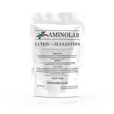 Aminolab - Lutein (50mg) & ZEAXANTHIN (25mg) 240 CAPS