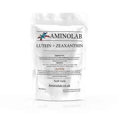 Aminolab - Lutein (40mg) & ZEAXANTHIN (4mg) 60 CAPS