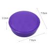 Denture Case, Orthodontic Retainer Box Wear-Resistant Vent Hole Design with Mirror Dental Mouthguard Denture Holder Mouthpiece Case for Unisex, Special Birthday Gift Pink view 3
