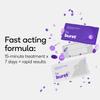 Burst Non-Slip Teeth Whitening Strips (20 Single-Use Strips/10 Whitening Treatments) | Fresh Mint | Fast Acting Advanced Pap Whitening Agent + Coconut Oil, Aloe Vera & Xylitol | Formulated in The USA view 4