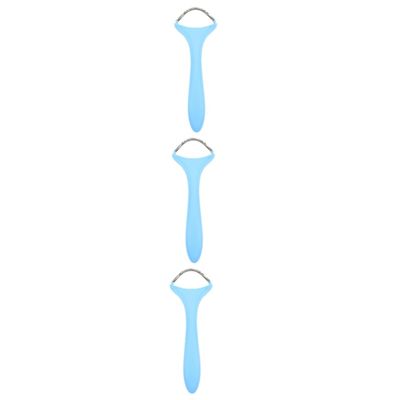 minkissy 3pcs Spring Facial Hair Remover Hair Removal Device for Women Eyebrow Epilator Easy to Use Random Color