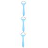 minkissy 3pcs Spring Facial Hair Remover Hair Removal Device for Women Eyebrow Epilator Easy to Use Random Color view 1