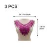3pcs Fake Collar Shirt Lace Collars Detachable Half Shirt False Blouse Collar for Women Girl view 3