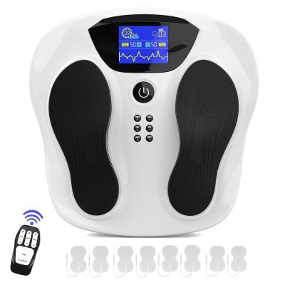 Creliver Circulation Machine Pro for Feet and Legs, EMS&TENS Foot Massager,Relieve Foot Pain, Fight Fatigue and Soreness in Legs Foot Circulation for Muscle Nerve Stimulation