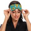 Sleep MaskFlowers Pattern Scandinavian Eye Masks for Women Men Travel Eye Mask for Sleeping Airplane Light Blocking view 4