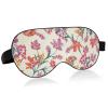 Blooming Wild Flower Sleeping Mask Eye Mask for Sleeping Traveling Eye Mask for Sleeping Light Blocking view 1