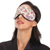 Blooming Wild Flower Sleeping Mask Eye Mask for Sleeping Traveling Eye Mask for Sleeping Light Blocking view 3