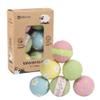 ALLINCOZY Wool Dryer Balls Laundry Reusable, Natural Eco-Friendly Fabric Softener Reduce Clothing Wrinkles, New Zealand Wool Laundry Balls for Dryer (Pack of 6, Pastoral)