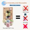 ALLINCOZY Wool Dryer Balls Laundry Reusable, Natural Eco-Friendly Fabric Softener Reduce Clothing Wrinkles, New Zealand Wool Laundry Balls for Dryer (Pack of 6, Pastoral) view 4