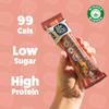 Yubi Fudge Brownie - 12 Pack - Protein Bars - 99 Calories, High Protein, High Fibre, Low Sugar, Gluten Free and Dairy Free - Healthy Snacks/Nutrition Bar - Chocolate Bars - 420g view 4