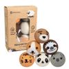 ALLINCOZY Dryer Balls - Eco-Friendly Fabric Softener, Reusable, Minimizes Wrinkles and Shortens Drying Time. The Superior Alternative to Plastic Balls and Liquid Softener. Animal (Pack of 6)