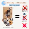 ALLINCOZY Dryer Balls - Eco-Friendly Fabric Softener, Reusable, Minimizes Wrinkles and Shortens Drying Time. The Superior Alternative to Plastic Balls and Liquid Softener. Animal (Pack of 6) view 3