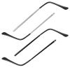 Lurrose 2pairs Replacement Glasses Legs Metal Eyeglass Arms for Eyeglasses Pivot Sunglasses view 1