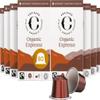 Cru Kafe Organic Arabica & Robusta Espresso Single-Serve Coffee Pods (80 Pods) Compatible with Nespresso Original Line view 1