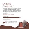 Cru Kafe Organic Arabica & Robusta Espresso Single-Serve Coffee Pods (80 Pods) Compatible with Nespresso Original Line view 2