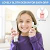 Kids U Shaped Toothbrush, 6 Pcs Soft Silicone Toddler Toothbrushes with Replace Brush Heads, Food Grade Bristles Massage Gums, All-Round Oral Cleaning Toothbrush for Kids 2-6 Years Old view 4