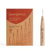 Georganics Beechwood Interdental Brushes ISO 0 (0.4mm) - Naturel and Efficient Teeth Cleaning for Narrow Interdental Gaps - Compostable and Biodegradable - Vegan BPA-Free Nylon Bristles - Pack of 6 view 1