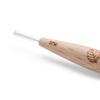 Georganics Beechwood Interdental Brushes ISO 0 (0.4mm) - Naturel and Efficient Teeth Cleaning for Narrow Interdental Gaps - Compostable and Biodegradable - Vegan BPA-Free Nylon Bristles - Pack of 6 view 3