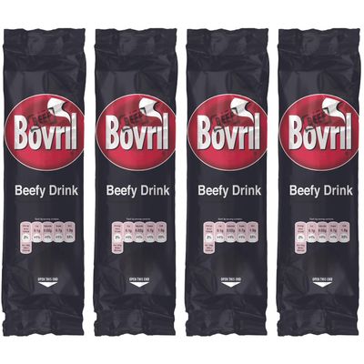 Bovril Beefy Hot Drink Instant Beef Flavoured Cup Drink + Fabfinds Mug