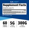 Creatine Monohydrate Powder - 300g (60 x 5g Servings) | 200 Mesh Fine Grade Powder, Pure & Mixes Easily | Includes Scoop | Unflavoured | Made in The UK by CLN Labs view 3