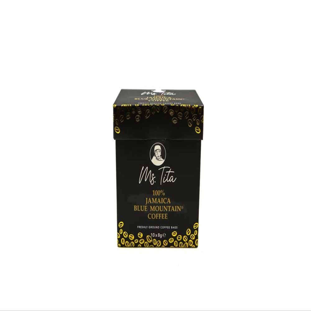 100% Jamaica Blue Mountain Coffee Brew Bags