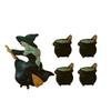Chocolate Halloween Witch & Cauldron Novelty Gift (White Chocolate) view 1