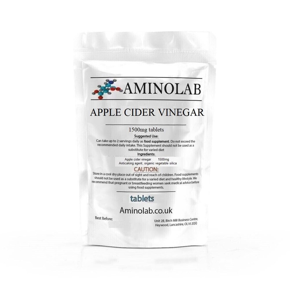 Aminolab - Apple Cider Vinegar 1500mg 365 Tablets