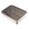 Housoutil Crisper Box Stainless Steel Lunch Box for Adults Compartment Design for Fruit Storage and Portable Bento Lunch view 1