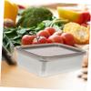 Housoutil Crisper Box Stainless Steel Lunch Box for Adults Compartment Design for Fruit Storage and Portable Bento Lunch view 2