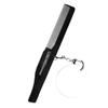 FRCOLOR Folding Comb Keyring with Oval Mirror Large Foldable Beard and Mustache Comb for Men Portable Acrylic Pocket Grooming Tool for Travel and Daily Use view 1