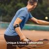 FREETOO Tennis Elbow Support Strap for Men Women, Comfy Golfers Elbow Support with Removable Compression Pad for Tendonitis Relief, Adjustable Tennis Elbow Brace for Sports & Daily Work, Black view 4