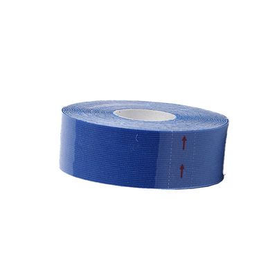 Face Stickers Low Sensitivity Comfortable Remove Easily Face Skin Tapes Elastic Bandage Sweatproof and Waterproof with Grid Backing Paper for Oxygen Tube Cotton 1in X 16.4ft Dark Blue 1 Roll