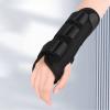 # 1 Pair L Breathable Carpal Tunnel 2 Wrist Brace Support Splint Sprain Forearm Band (Black, M) view 2