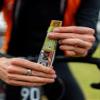 OTE Energy Chew with Electrolytes for Running, Cycling, Triathlon & Other Sports. All natural ingredients, vegan & gluten free, 23g of Carbs, 30g Energy Gummy Bar (20 pack) Apple. view 3