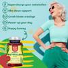 Sweet Sugar Free Apple Cider Vinegar Gummies with The Mother, Complex Ehanced with Greentea, Folic Acid, B12, B6, Selenium. High Dosage 100% Natural ACV Gummies BE SO HAPPY Mighty Metabolism view 2