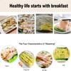 2 Grid Rice Roll Machine Vermicelli Roll Noodle Rolls Machine 2- Layer Steamed Vermicelli Roll Steamer Chinese Cuisine Recipes Cookware for Outdoor Indoor Silve view 3