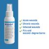 Actolind Solution Plus Antiseptic Solution for Wound Irrigation and Moisturising Care of Acute, Chronic and Infected Wounds | CE Class III Medical Device | 100 ml view 3