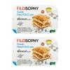 Filosophy Filo Vegan Pie, Traditional Greek Origin Frozen, 10 Flavours Available, Freshest Ingredients Ready to Bake and Eat (Greek FETA Pie 550g, 2 Pack) view 1
